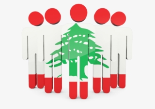 Illustration Of Flag Of Lebanon - Lebanon Flag Png Icon