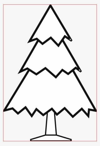 Simple 20black 20and 20white 20tree 20drawing - Christmas Tree Easy Drawing