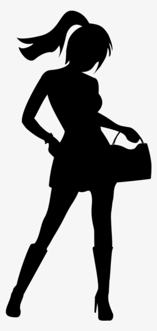 Vector - Silueta Mujer Moda