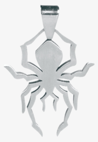 Spider Silhouette Pendant