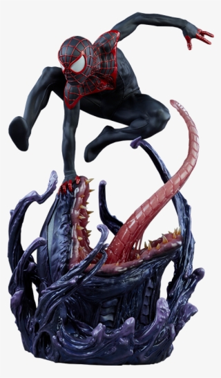 Miles Morales Premium Format Statue - Miles Morales Spiderman Ong