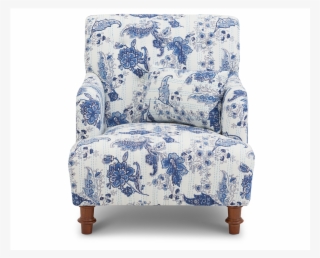 Embrace Coastal Elegance Seaside Accent Chair In Nautical - Chair