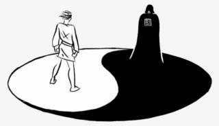 Luke And Darth Vader Yin-yang - Yin Yang Vader Luke