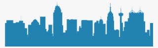 San Antonio City Skyline