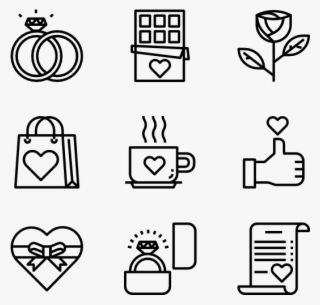 Valentine's Day - Food Icons Png