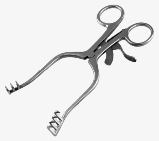 Retractor, Adjustable With Latch, Blunt, 16 Cm - Tongs