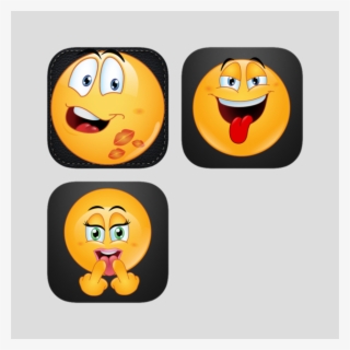 Dirty Emoji Stickers Bundle - Cartoon