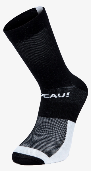 Chapeau Lightweight Socks Exclamation Mark Black/white - Sock