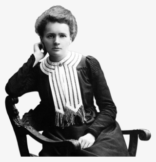 Marie Curie Sitting - Marie Curie With No Background