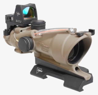 Picture Of Trijicon Acog Dual Illuminated Red Crosshair - Trijicon Acog