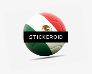 Mexico Flag - Dribble A Soccer Ball