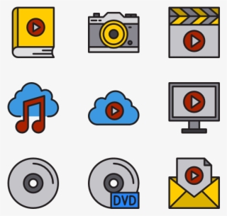 Multimedia 36 Icons