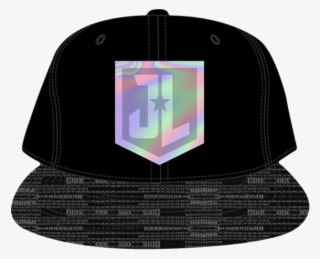 Justice League Holographic Logo Black Cap - Baseball Cap