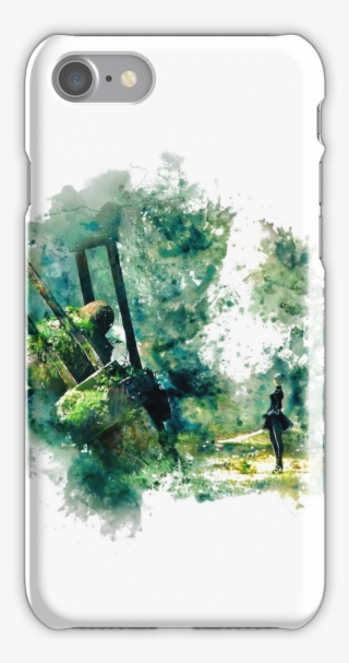 Nier Automata Painting Iphone 7 Snap Case