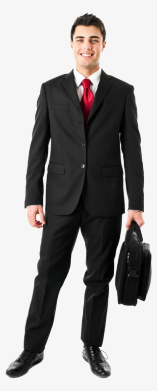 Businessman With Briefcase Png - Business Man