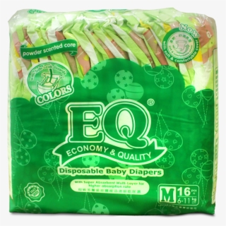 Eq Disposable Diapers Colors M16 - Packaging And Labeling