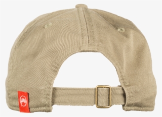 Tan Hat Back With Red Tag