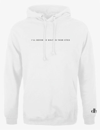 'holy' White Hoodie - Hoodie