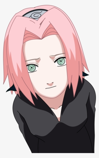 I Wanted To Know How Sakura Would Look Like With Mangekyou - Sakura Haruno Hair Png