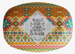 Aztec Inspired 10 X 14" Serving Platter - Aztecs