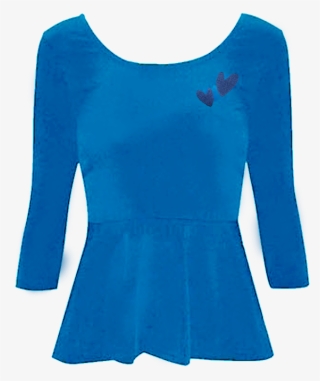 Carizine-blue - Manteau En Laine Cuir