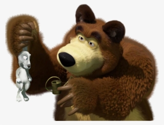 Masha And The Bear Transparent Png Clip - Masha And The Bear