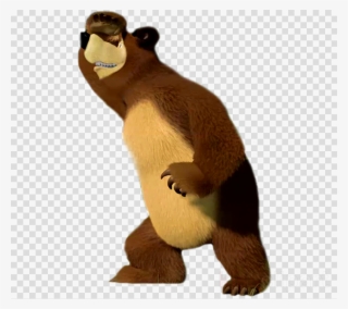 Masha Y El Oso Oso Png Clipart Bear Clip Art - Pen Drawing No Background