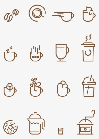 Icon Design For A Coffee Type - Type Of Icon Design