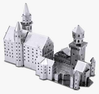 Picture Of Neuschwanstein Castle - 3d Metal Models Swan Castle
