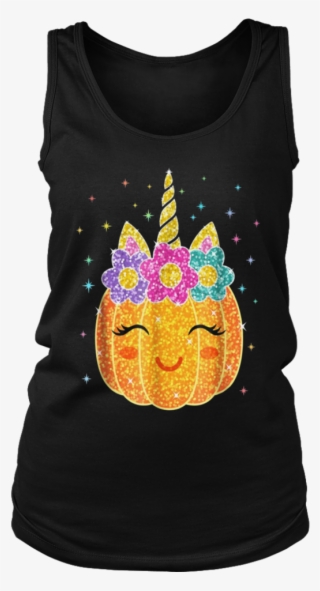 Cute Unicorn Pumpkin Halloween T-shirt - Shirt