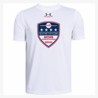 Under Armour Youth White David Taylor World Champ - David Taylor
