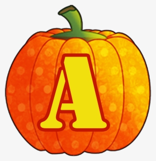 Alfabeto En Calabazas - Letras Calabazas