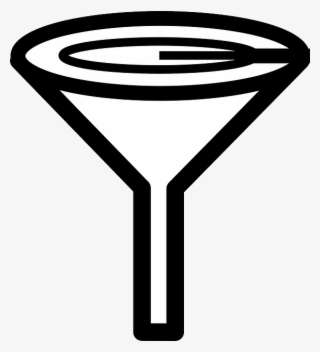 Marketing Funnel Icon Png Clip Freeuse Stock - Filter Clipart