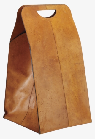 Clasp Laundry Basket - Panier Linge Cuir Habitat