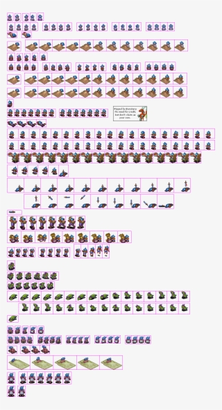 Breath Of Fire - Breath Of Fire 3 Ryu Sprite