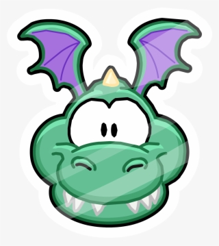 Medieval Monster Pin Icon - Club Penguin Dragon Pin