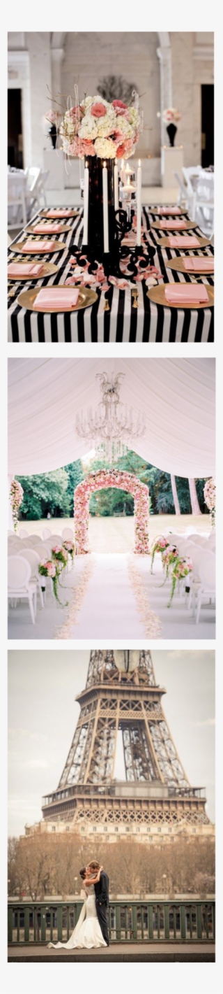 Paris Themed Weddings Shout Elegance And Style Featuring - Eiffel Tower