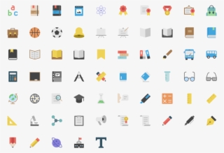 School Icons - Illustration