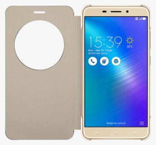 Whiteall - Asus Zenfone 3 Laser Flip Cover