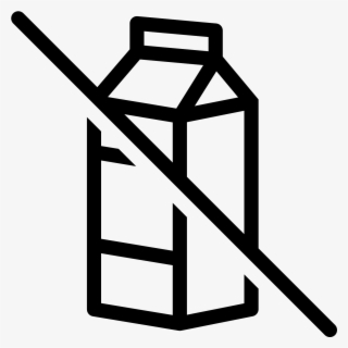 Non Lactose Food Icon - Lactose