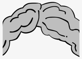 Dark Hair Clipart Black Wig - Gray Hair Clipart