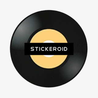 Vinyl Music Phonograph Record - Circle