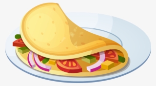 Calzone - Omelette Clipart