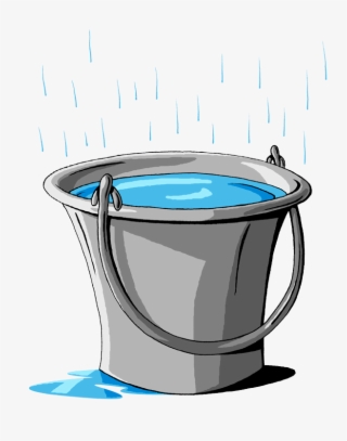 Cubeta-lluvia - Cubeta Con Agua De Lluvia