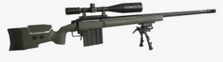 Intervention Sniper Rifle Png Clip Transparent Download - Gun