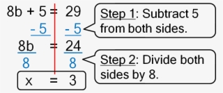Free Math Worksheets On Two Step Equations - Number