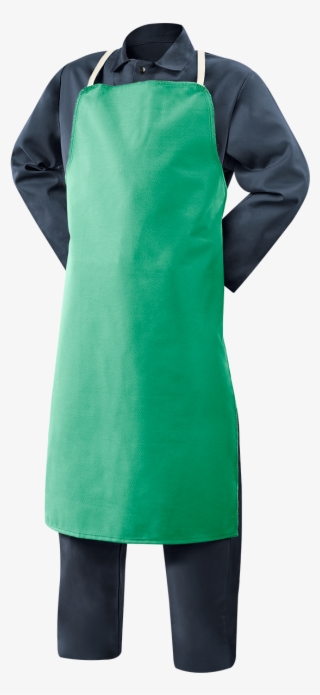 Begin Left Part Within Show Default - Steiner 10325 Bib Apron, Weldlite Green 9-ounce Flame