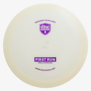 First Run Glow C-line Fd2 - Discmania X-line Beaded Putter (p1x)