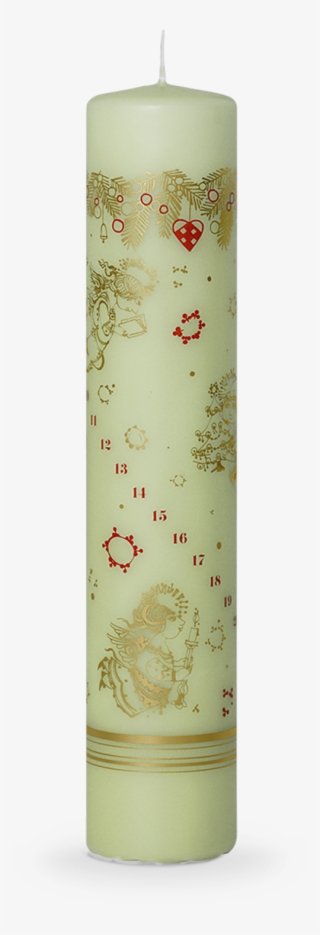 Christmas Tales Advent Candle Green Oe5 - Bjørn Wiinblad Advent Calendar Candle 2017