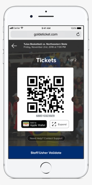 You Will Then Be Able To View Your Seat Location , - Basketball Apple Wallet